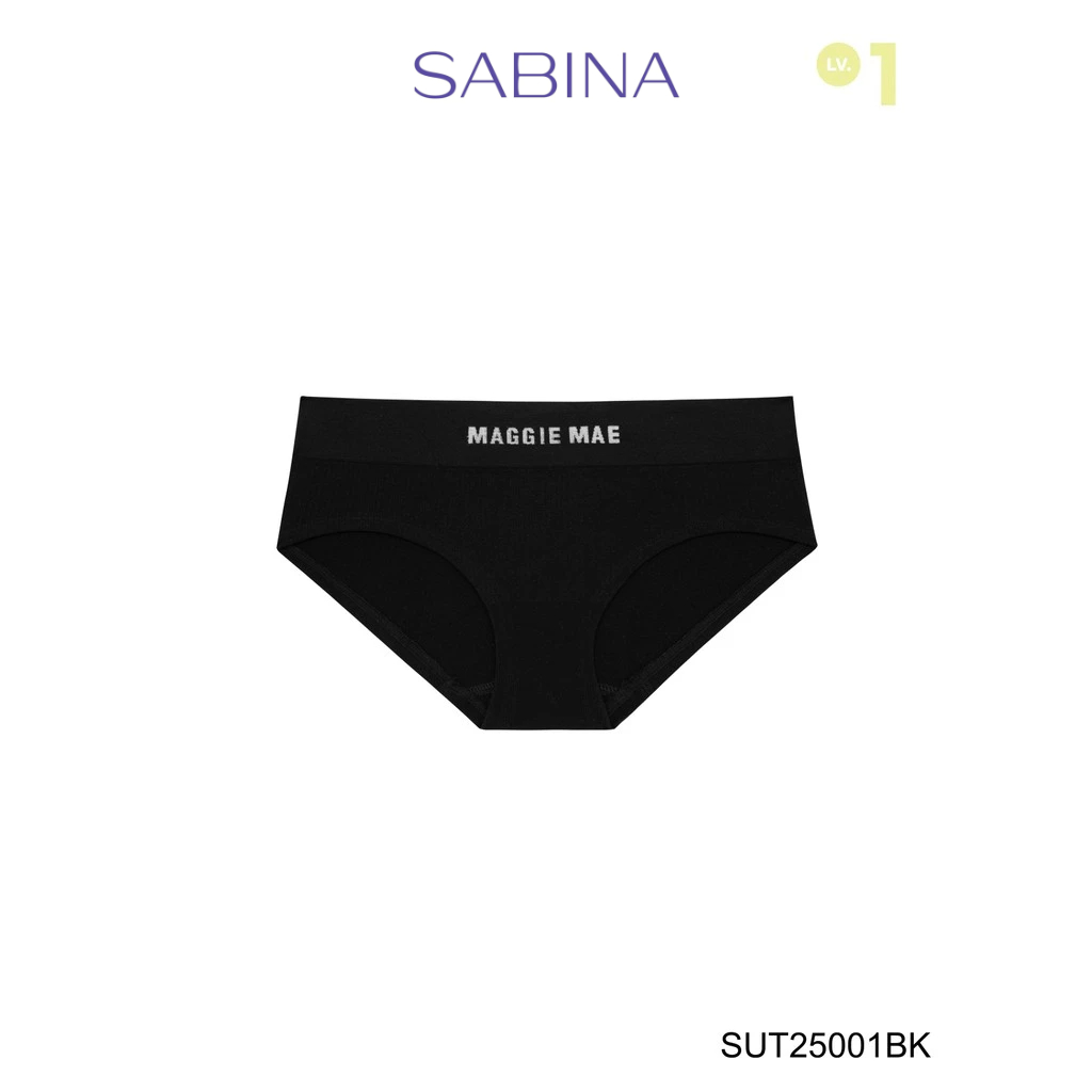SABINA SOFT & COZY กางเกงในทรงบิกินี่ รหัส SUT25001BK - สีดำ