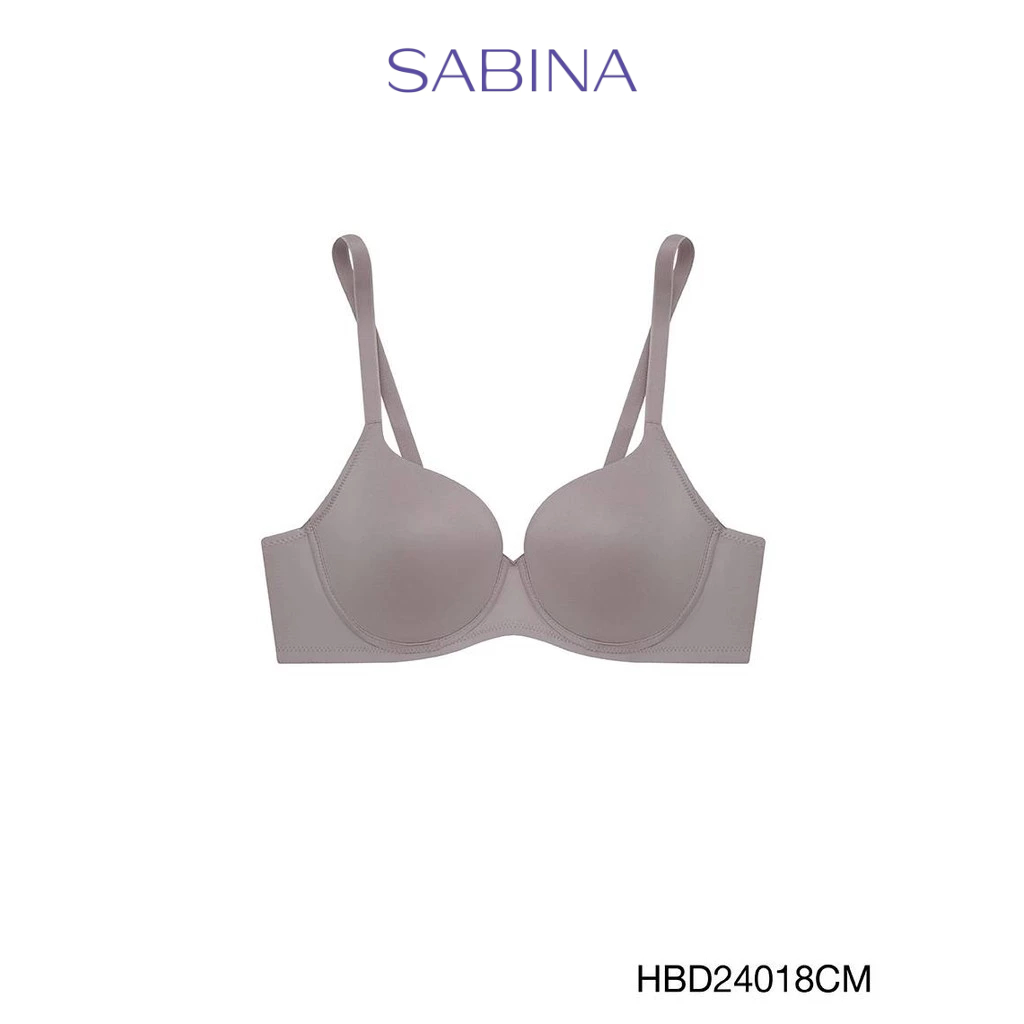 Sabina Habpy Perfect Bra Level 1 เสื้อชั้นใน  มีโครง รหัส HBD24018CM - สีช็อคโกแลต