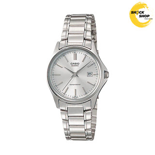 CASIO นาฬิกาผู้หญิง รุ่น LTP-1183A-7A วัสดุสเตนเลสสตีล สีเงิ…