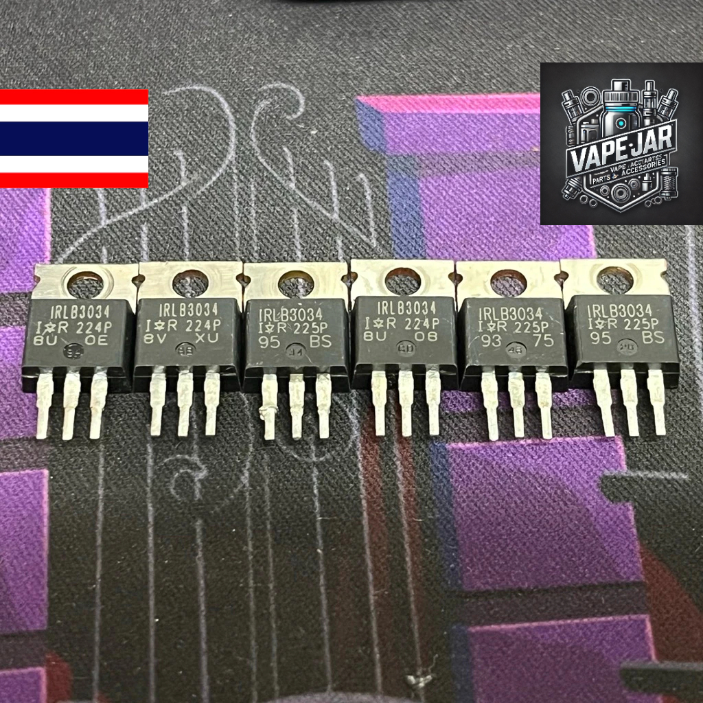 IRLB3034 มอสเฟต3034 แท้ ล้าน% (ต้นฉบับ) แท้ถอดมือ2 ถอดจากบอร์ดวงจรอิเล็กทรอนิกส์