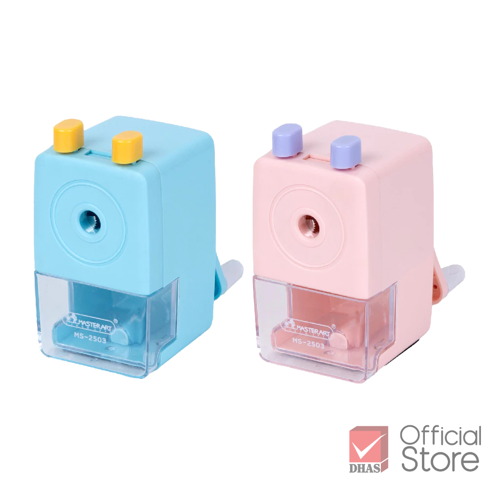 Master Art กบเหลาดินสอ เครื่องเหลาดินสอ MS-2503 คละสี จำนวน 1 เครื่อง