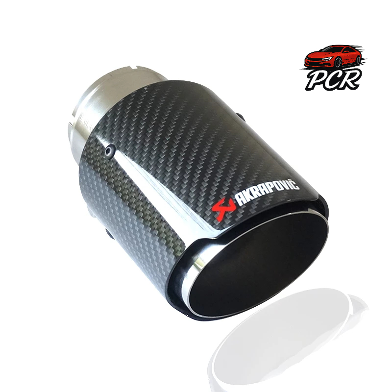 ปลายท่อคาร์บอนไฟเบอร์ ปลายตัด inlet 2.5"   เกรดสแตนเลส 304 ดีสุดในตลาด ไม่เหลือง