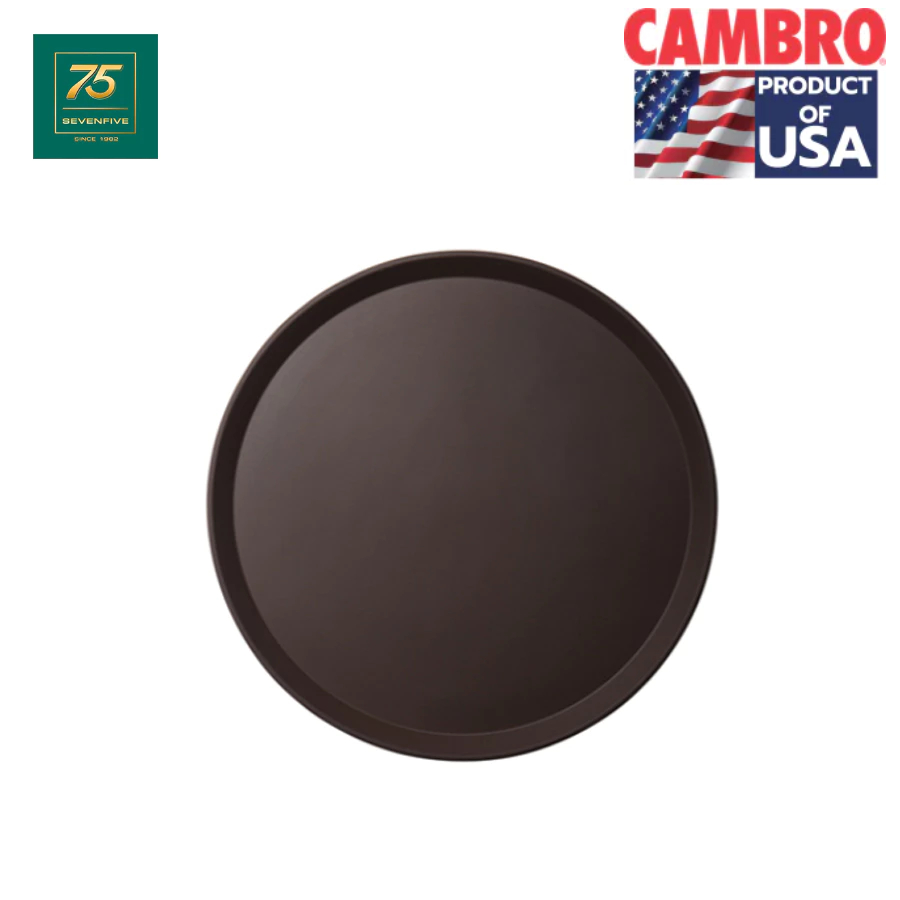 CAMBRO ถาดเสิร์ฟอาหาร ถาดอาหาร ถาดเสิร์ฟ FIBERGLASS ขนาด35.5ซม CAM1-1400CT