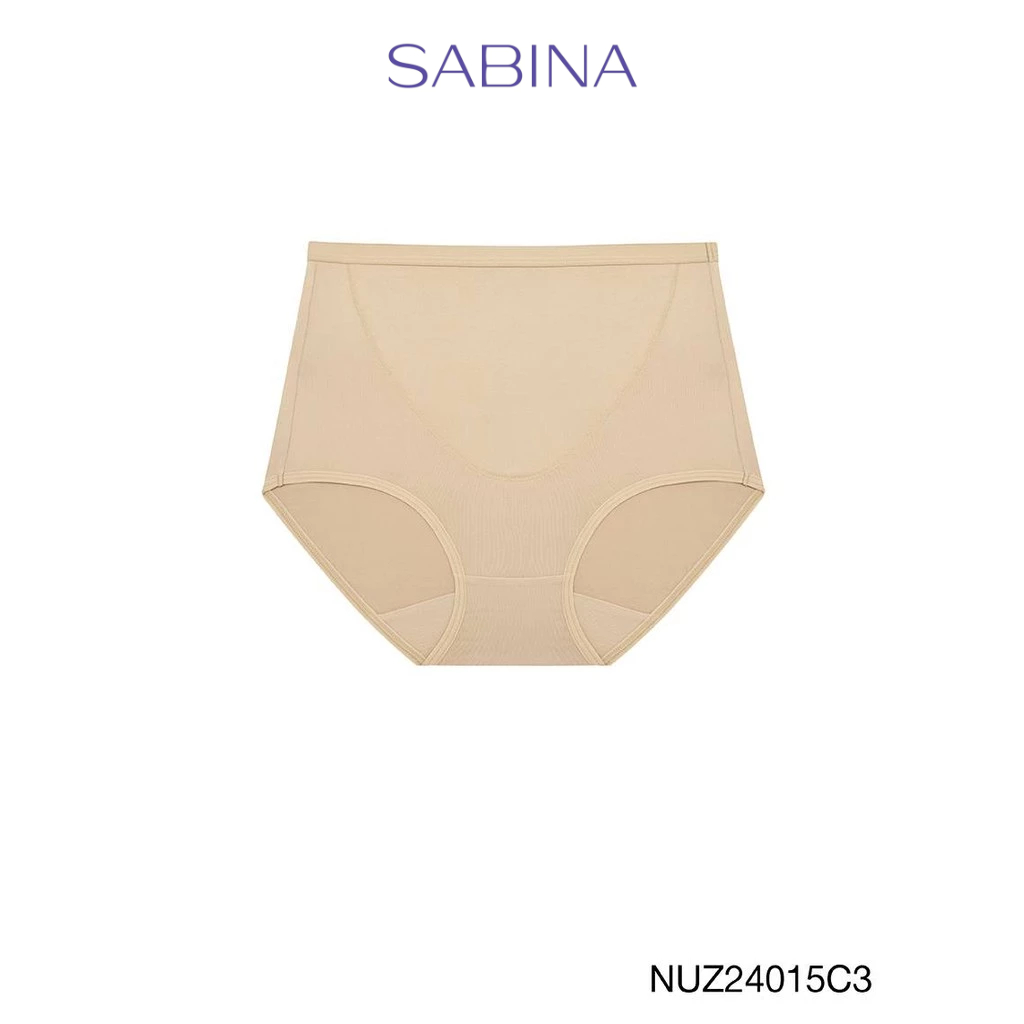 [Online Exclusive]  Sabina Keep Front Control Keep Series กางเกงในทรงเอวสูง รหัส NUZ24015C3 - สีเนื้อเข้ม