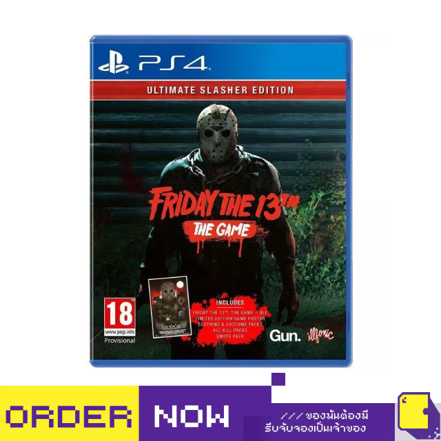[+..••] พร้อมส่ง | PS4 FRIDAY THE 13TH: THE GAME  (เกม PlayStation™ 🎮)
