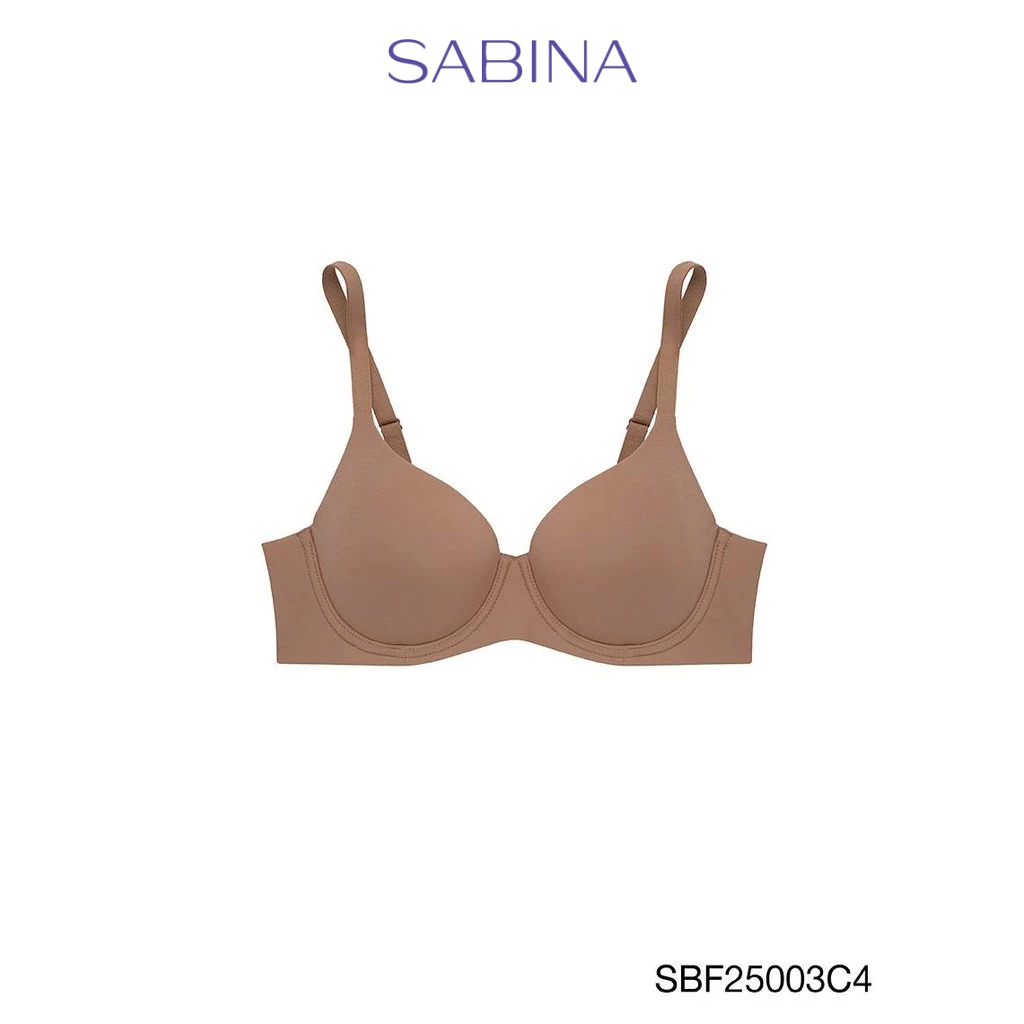 Sabina Forever Young Level 1 เสื้อชั้นใน  มีโครง รหัส SBF25003C4 - สีเนื้อแทน