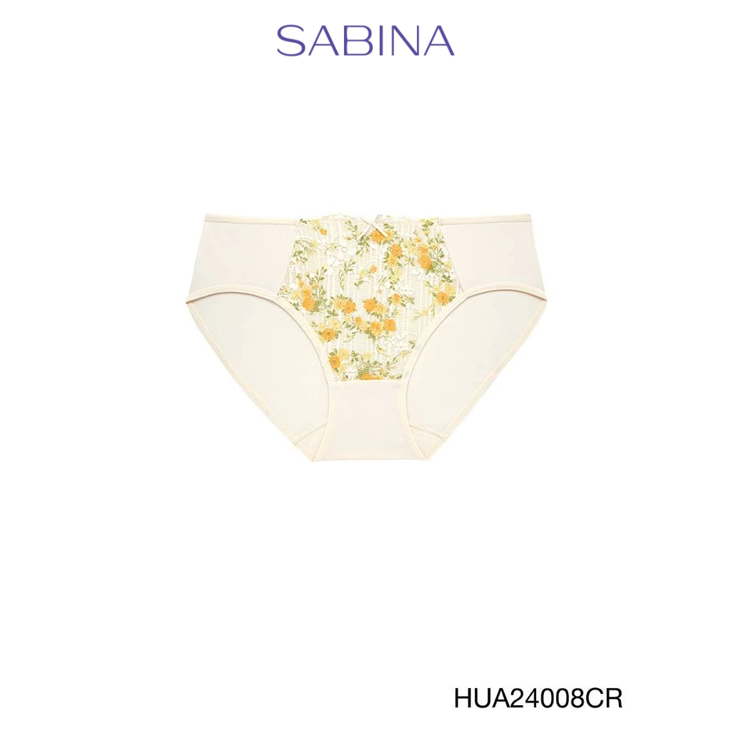 Sabina Habpy Doomm Doomm  กางเกงในทรงบิกินี่ รหัส HUA24008CR - สีครีม