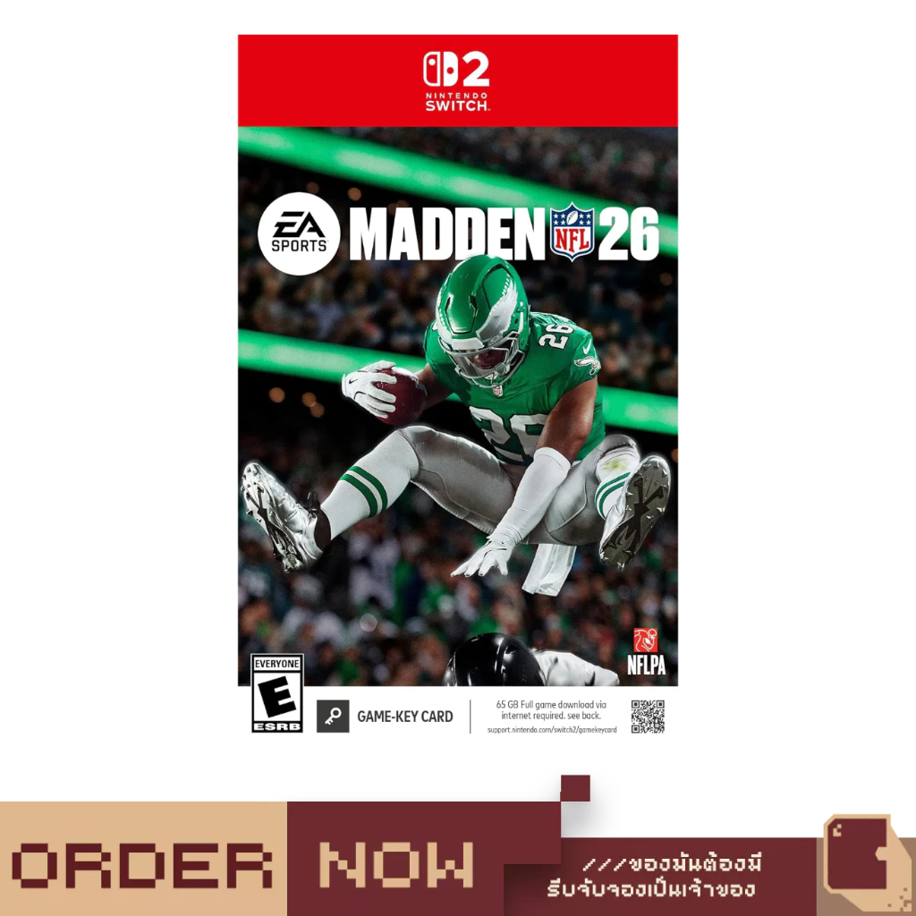 Nintendo Switch™ NS2 Madden NFL 26 Game Key Cart [bY ClaSsIC GaME]