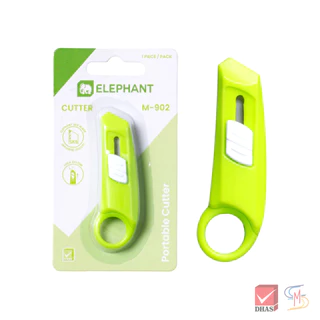Elephant ตราช้าง คัตเตอร์ มินิคัตเตอร์ รุ่น M-902 คละสี จำนวน 1 อัน