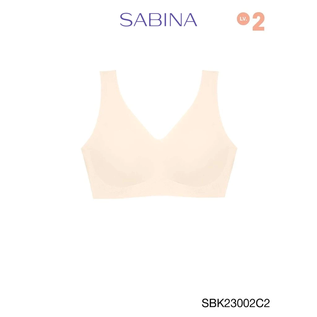 SABINA BRALESS | SOFT COLLECTION เสื้อชั้นในไม่มีโครง รหัส SBK23002C2 สีเนื้ออ่อน