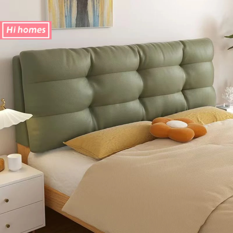 เบาะรองหัวเตียง พนักพิงบุนวมนุ่มใหม่ หนังอุ้งเท้าแมว HIHOMES
