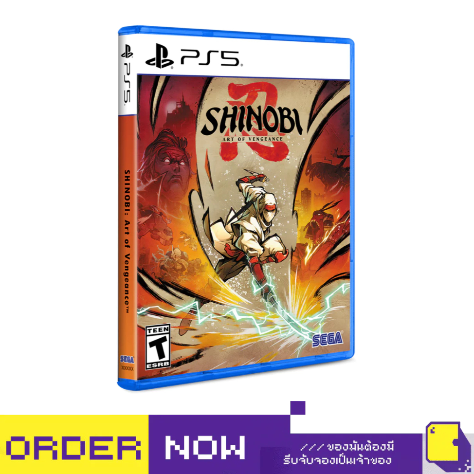 [+..••] PS5 SHINOBI: ART OF VENGEANCE #LIMITED RUN EXCLUSIVE (เกม PlayStation 5™)