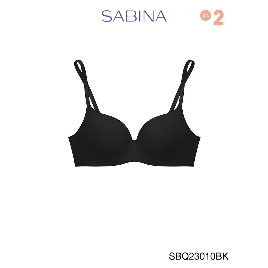 SABINA BRALESS | TWENTY FIVE เสื้อชั้นในไม่มีโครง รหัส SBQ23010BK สีดำ