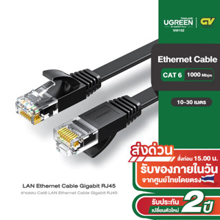 UGREEN รุ่น NW102 สายแลน Cat6 Ethernet Patch Cable Gigabit R…