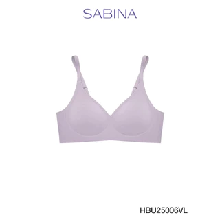 Sabina Habpy Pretty Perfect Level 1 เสื้อชั้นใน ไร้ตะเข็บ ไร้โครง รหัส HBU25006VL - สีม่วงอ่อน