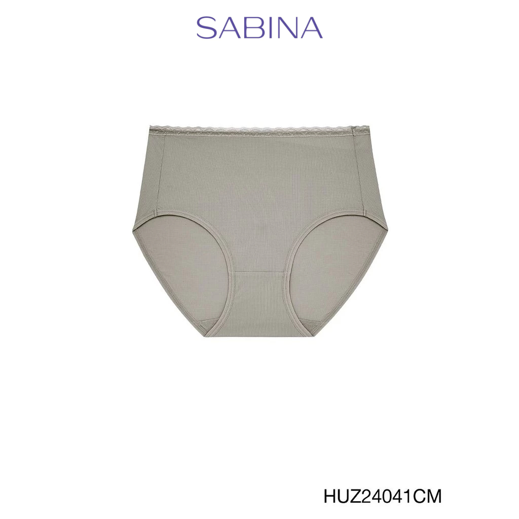 Sabina Habpy Panty  กางเกงในทรงเอวสูงปานกลาง รหัส HUZ24041CM - สีช็อคโกแลต