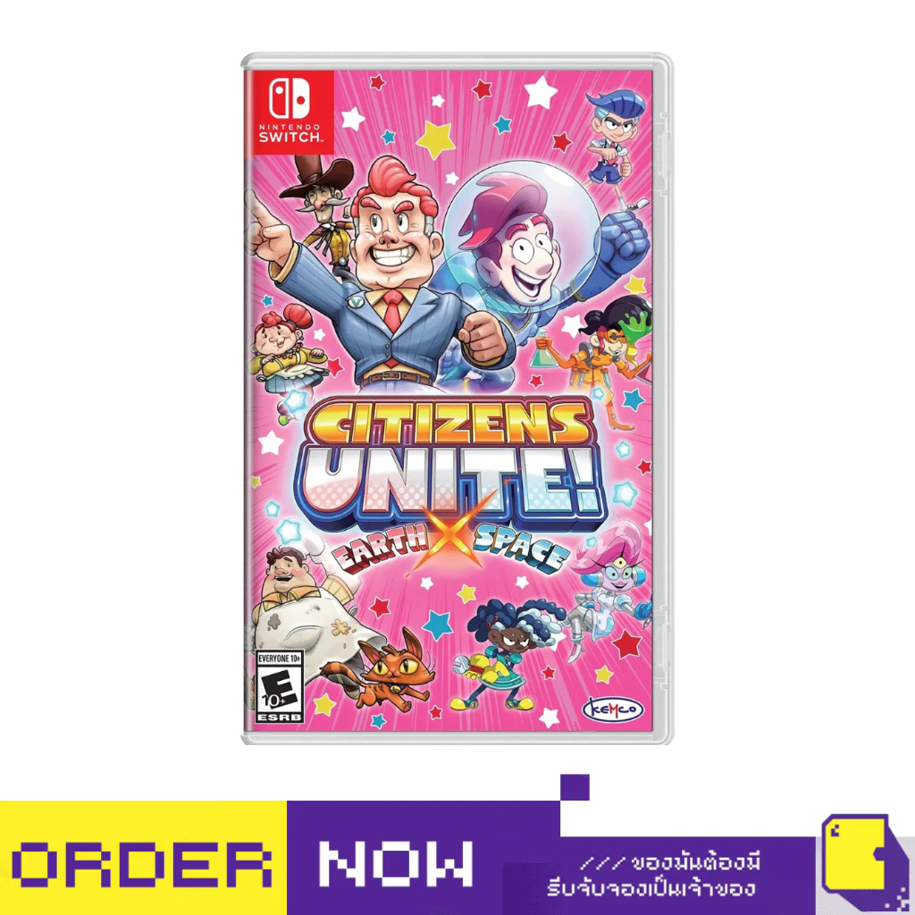 [+..••] พร้อมส่ง ผ่อน 0% | NSW  CITIZENS UNITE!: EARTH X SPACE (เกม Nintendo Switch™ 🎮 ) | By ClaSsI