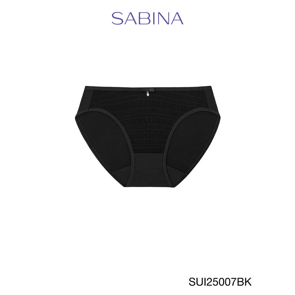 Sabina Modern V  กางเกงในทรงบิกินี่ รหัส SUI25007BK - สีดำ