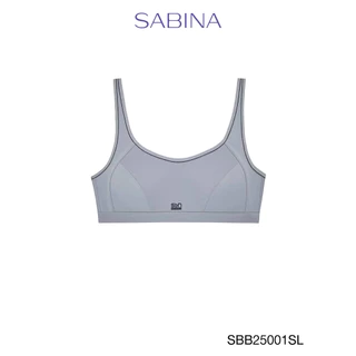 Sabina Sbn Sport Light to Medium Support เสื้อชั้นใน ไร้โครง รหัส SBB25001SL - สีเทาอ่อน