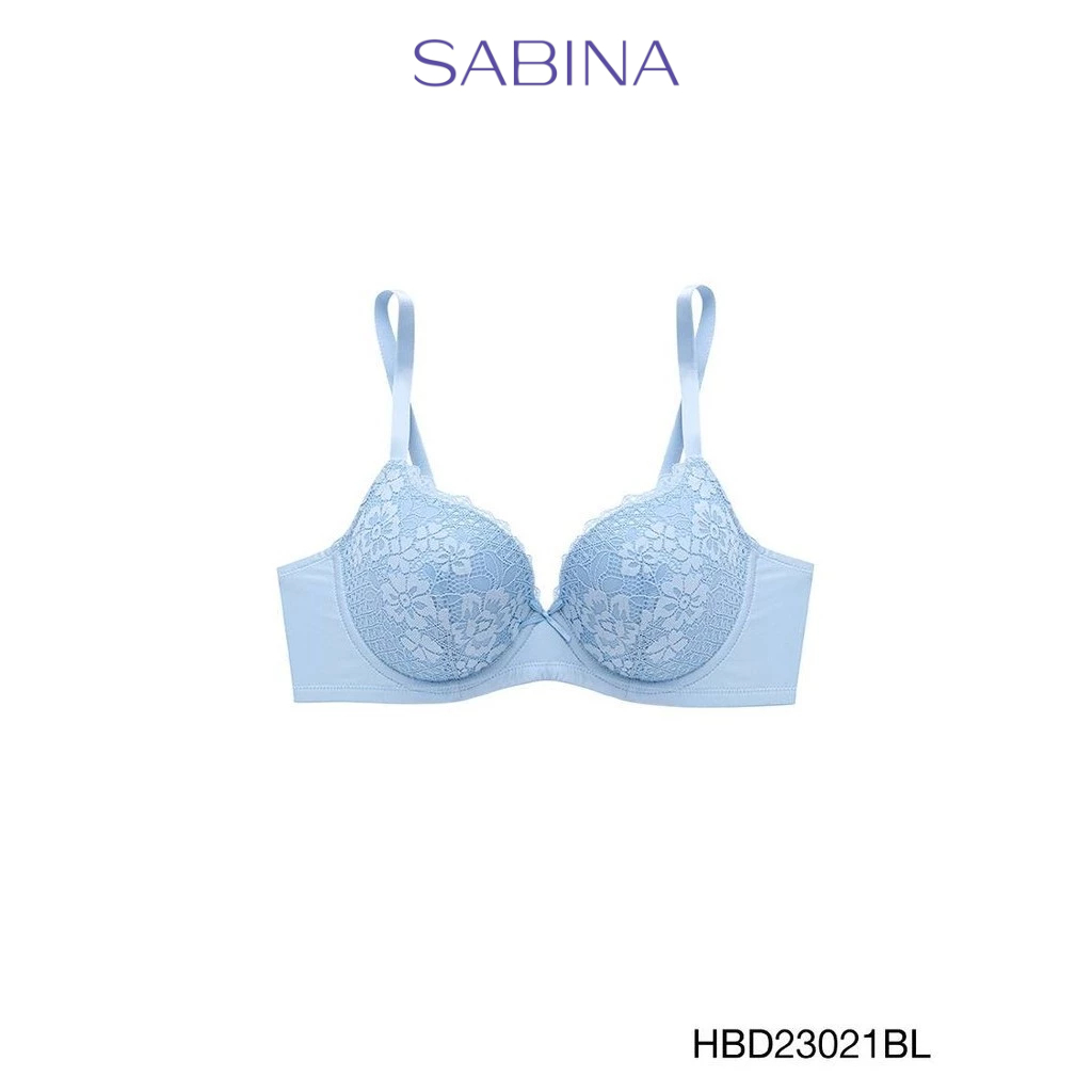 Sabina Habpy Perfect Bra Level 1 เสื้อชั้นใน  มีโครง รหัส HBD23021BL - สีฟ้า