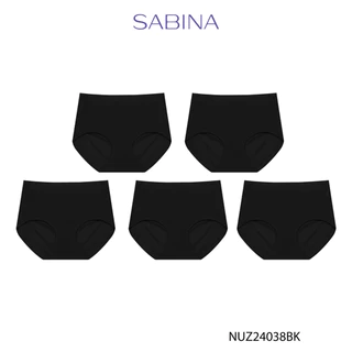 [Online Exclusive] กางเกงชั้นใน (Set 5 ชิ้น)Panty Zone Seamless Series ทรงเอวสูงปานกลาง รหัส NUZ24038BK -สีดำ
