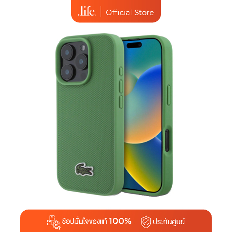 LACOSTE เคสกันกระแทก Lacoste iphone 16 Series รองรับชาร์จไร้สาย Hard by Dotlife
