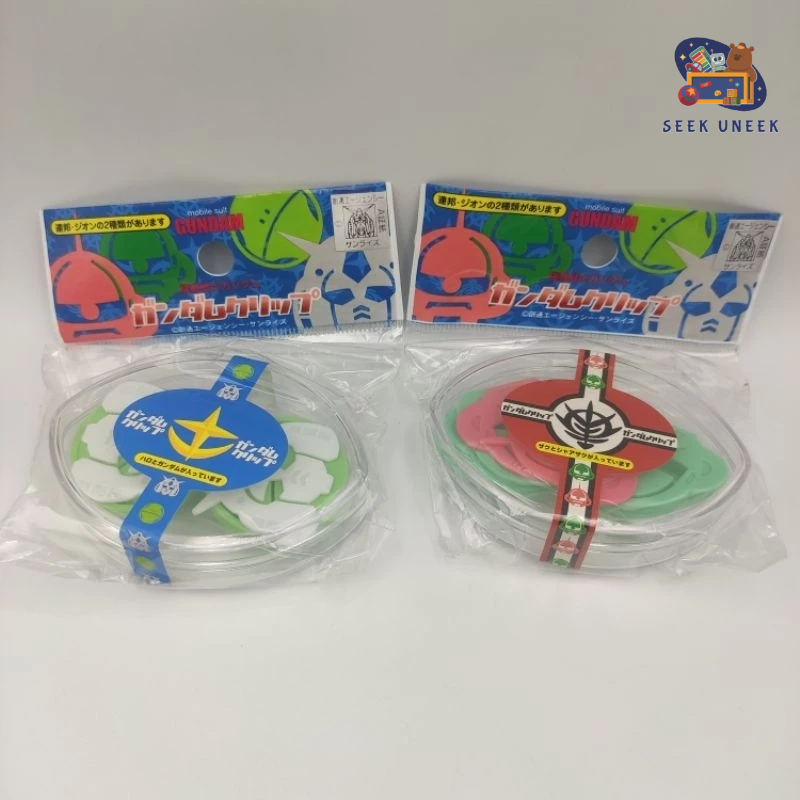 คลิบหนีบกระดาษ หัวกันดั้ม ลิขสิทธิ์แท้  (Gundam & Haro Gundam) (Char's Zaku & Zaku Gundam) Paper Cli