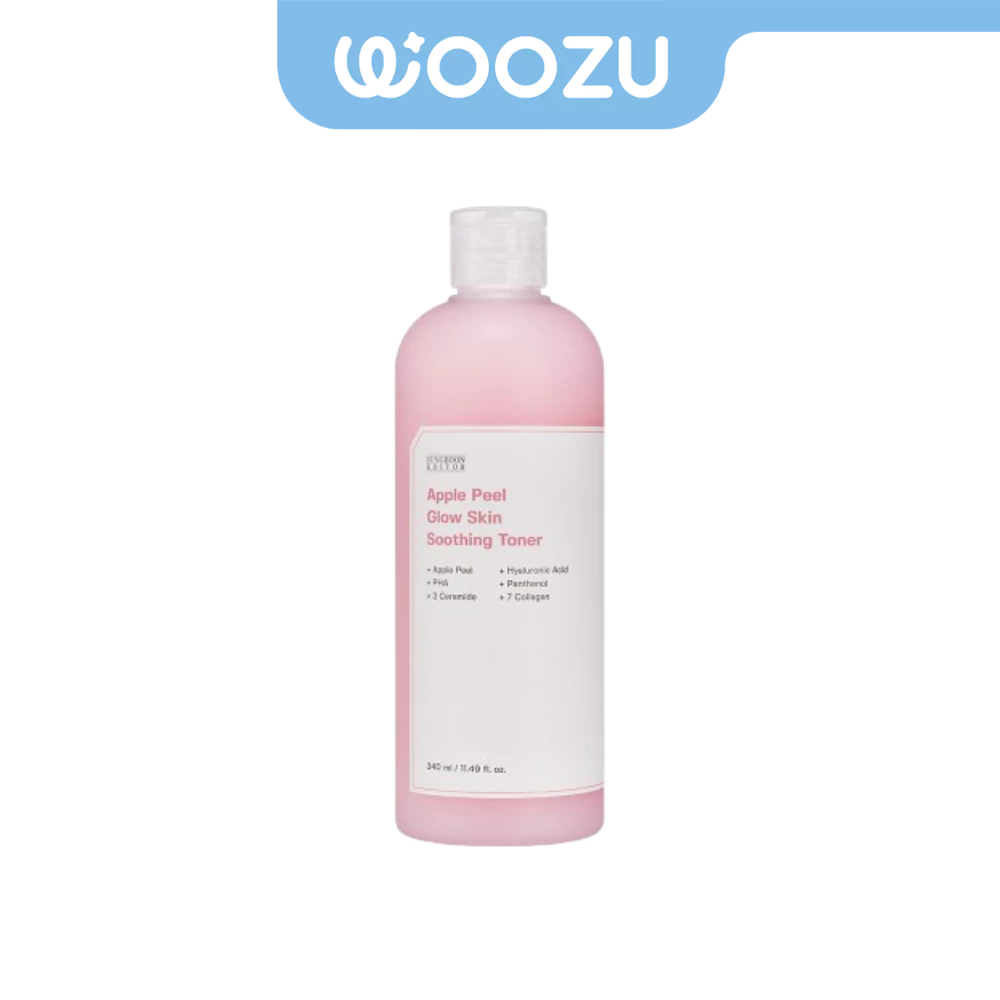 SUNGBOON EDITOR Apple Peel Glow Skin Soothing Toner 340ml