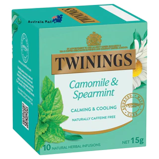 Twinings Tea Camomile & Spearmint ชา ทไวนิงส์ 1 กล่อง 10 ซอง ส่งตรงจากออสเตรเลีย