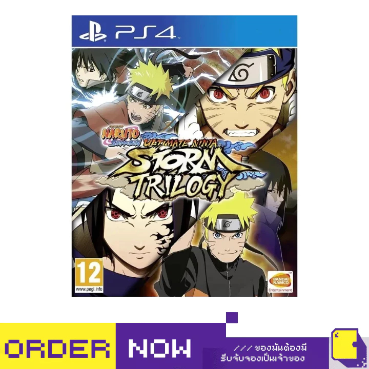 [+..••] PS4 NARUTO SHIPPUDEN: ULTIMATE NINJA STORM TRILOGY (เกมส์ PlayStation 4™🎮)