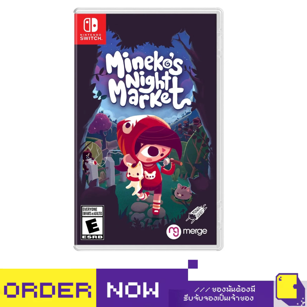 [+..••] พร้อมส่ง | NSW MINEKO'S NIGHT MARKET (เกม Nintendo Switch™ 🎮)