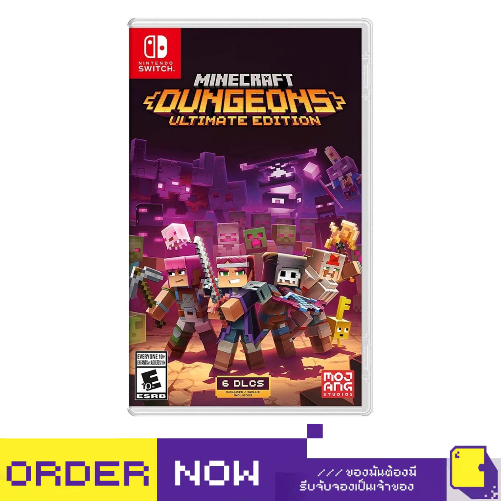 [+..••] พร้อมส่ง | NSW MINECRAFT DUNGEONS [ULTIMATE EDITION] (เกม Nintendo Switch™ )