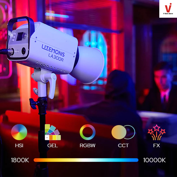 พร้อมส่ง Godox LITEMONS Full-color LED Light LA300R Kit1, LA150R Kit1