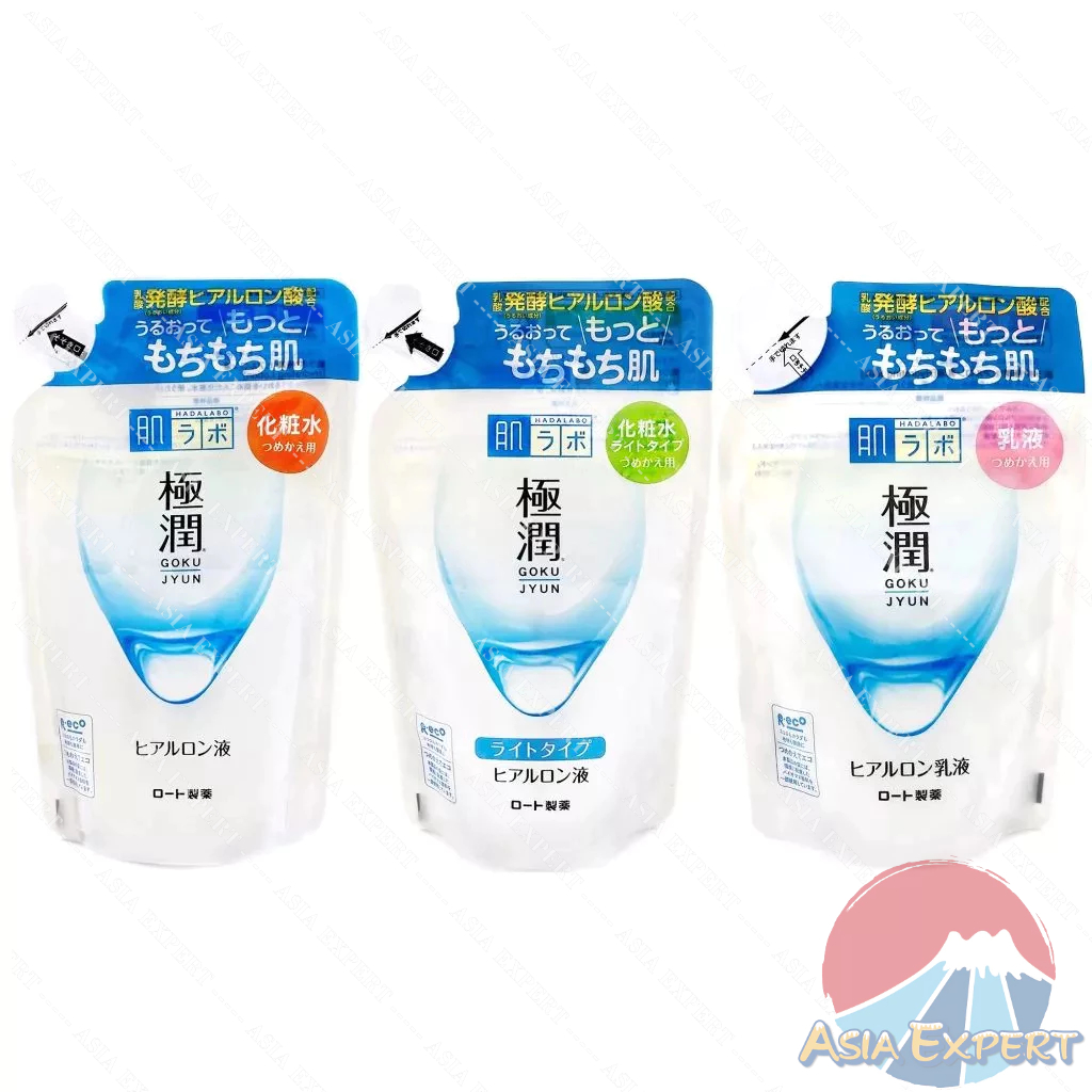 HADA LABO Super Hyaluronic Acid Moisturizing Lotion Refill170mL/Milk 140mL น้ำตบบำรุงผิวสูตรชุ่มชื้น