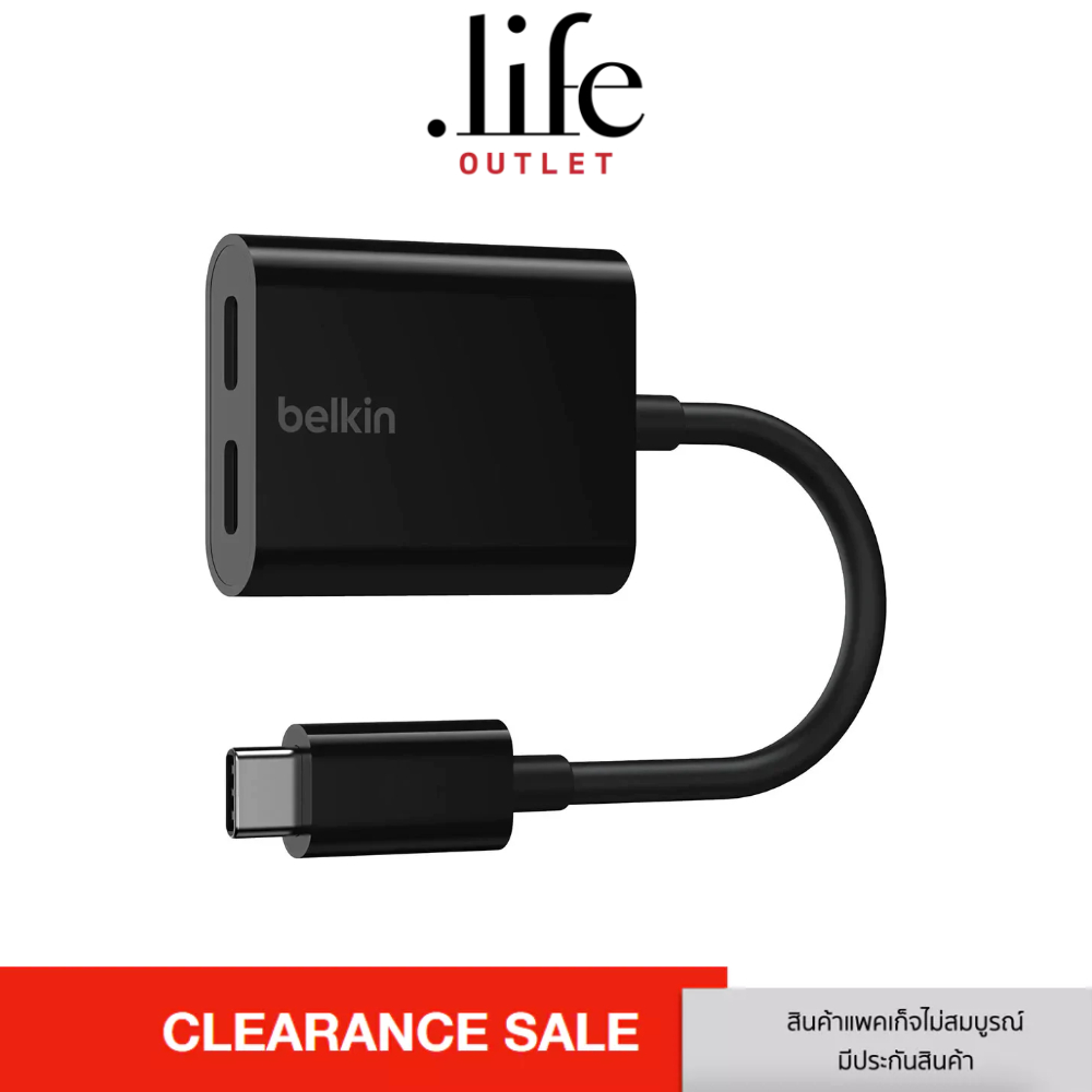 Belkin Charge Rockstar USB-C AUDIO whith USB-C Charge Adapter 60W By Dotlife Copperwired