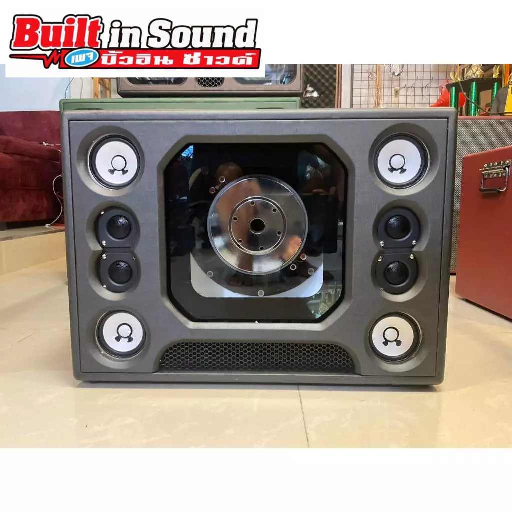 ตู้ลำโพงบลูทูธ ดอกซับ 12” แบนพาส [มิกกี้เมาส์] – เบสหนักแน่น กระหึ่มทุกจังหวะ!