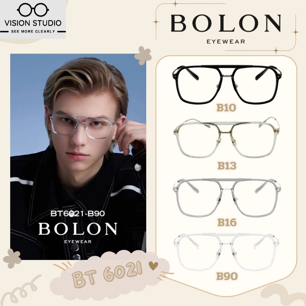 แว่นสายตา BOLON รุ่น Hongdae BT6021 ของแท้ประกันศูนย์ไทย