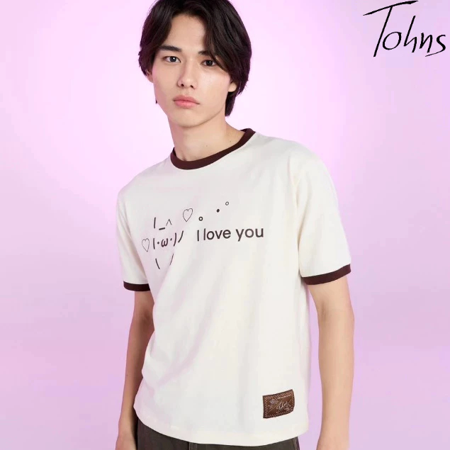 Tohns Kawaii Kaomoji T-Shirt เสื้อยืดลายคาโอโมจิสุดน่ารัก Unisex Style