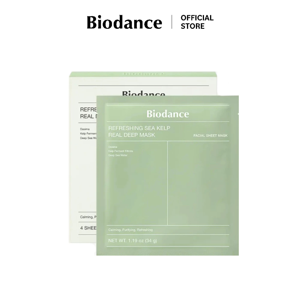 BIODANCE Refreshing Sea Kelp Real Deep Mask (34g*12ea)
