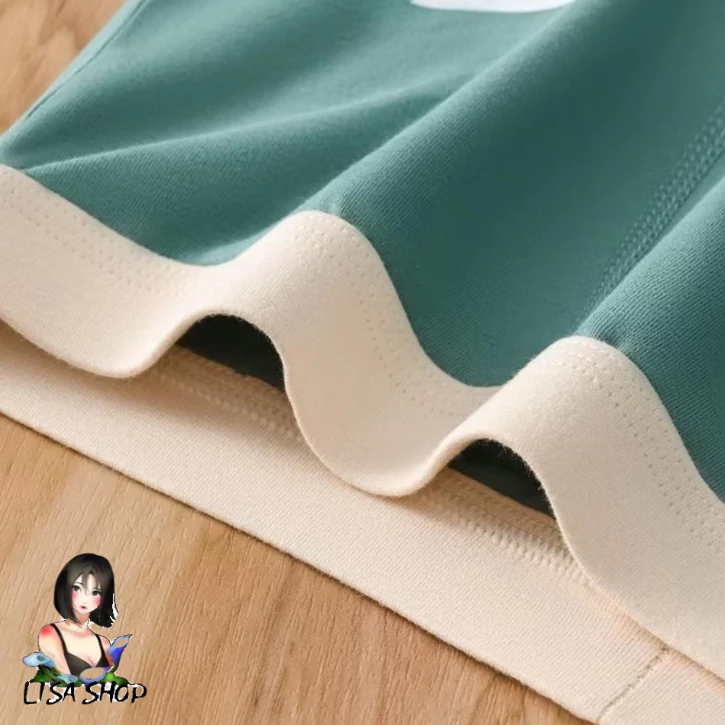 กางเกงในบ๊อกเซอร์ สีพื้นพลาสเทล ผ้านิ่ม กางเกงชั้นในชาย Boxer ระบายอากาศได้ดี A3200