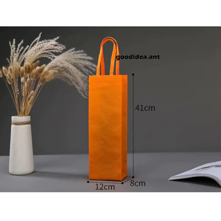 GIDA✏️พร้อมส่ง ถุงผ้าไม้ทอ ถุงหูหิ้ว ถุงใส่ขวดไวน์ กระเป๋าผ้า พร้อมส่งในไทย