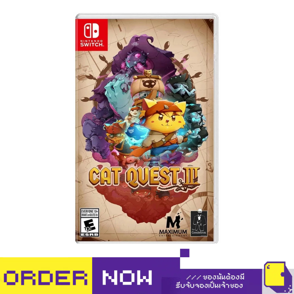 [+..••] พร้อมส่ง | NSW CAT QUEST III (เกม Nintendo Switch™ 🎮)