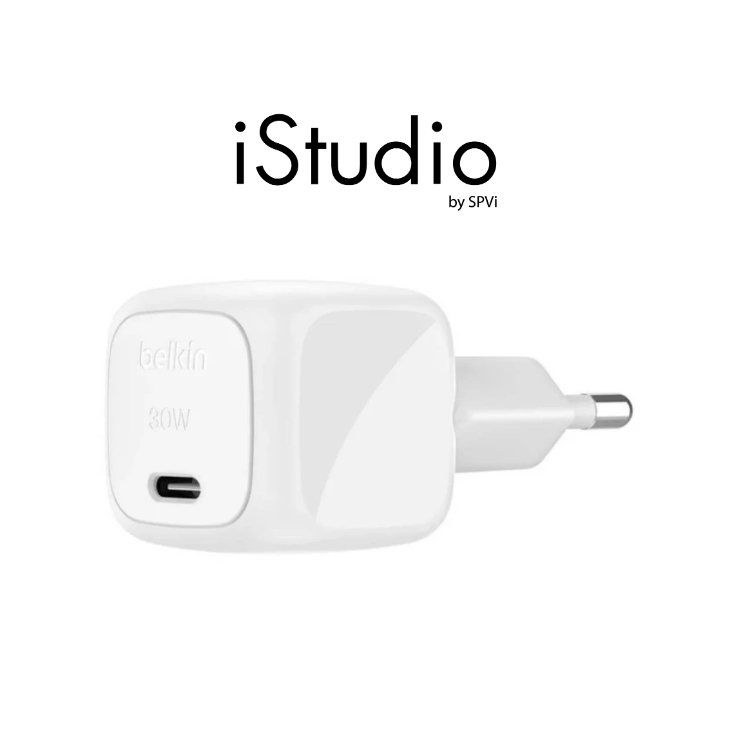 Belkin อะแดปเตอร์ Wall USB Charger 1 USB-C (PD30W) - White