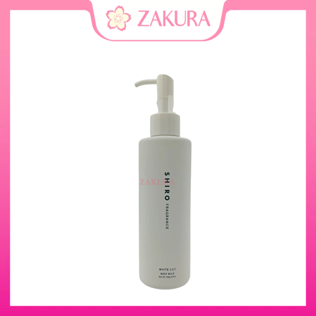 Shiro White Lily Body Milk / Savon Body Milk 195g