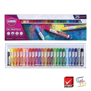 Master Art มาสเตอร์อาร์ต สีชอล์ก สีชอล์กน้ำมัน 25 สี ( สีชอล์ค )