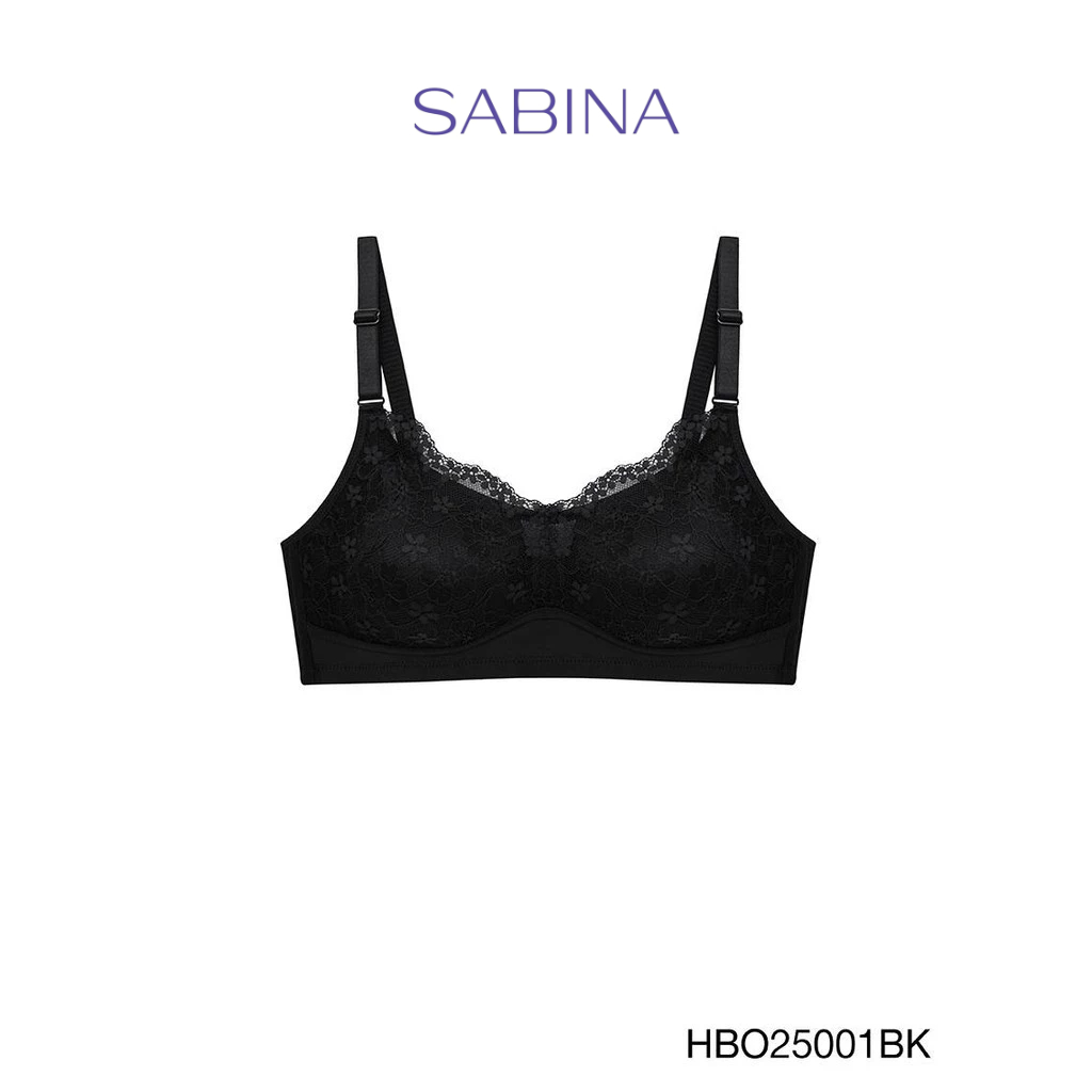 Sabina Habpy Adult Level 1 เสื้อชั้นใน ไร้โครง รหัส HBO25001BK – สีดำ – โปรปัง