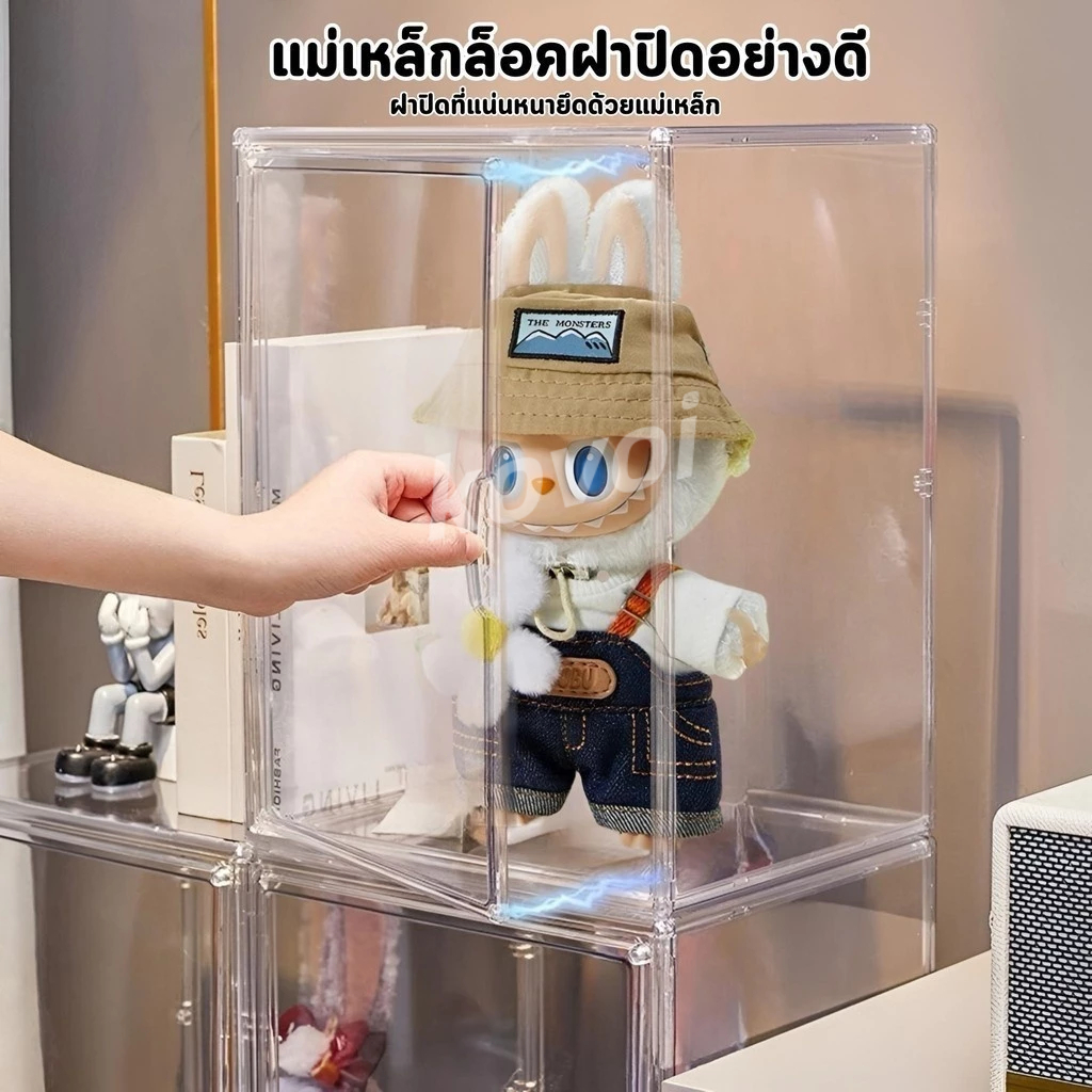 ตู้ใสอะคริลิค ใส่โมเดลใส่ตุ๊กตา กล่องอะคริลิค รูปที่ 6