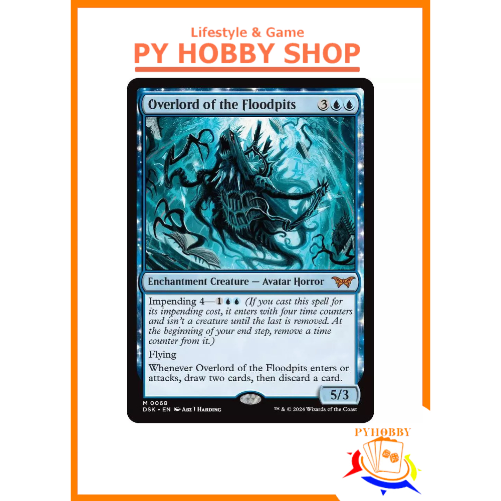[MTG] Duskmourn: House of Horror: Overlord of the Floodpits