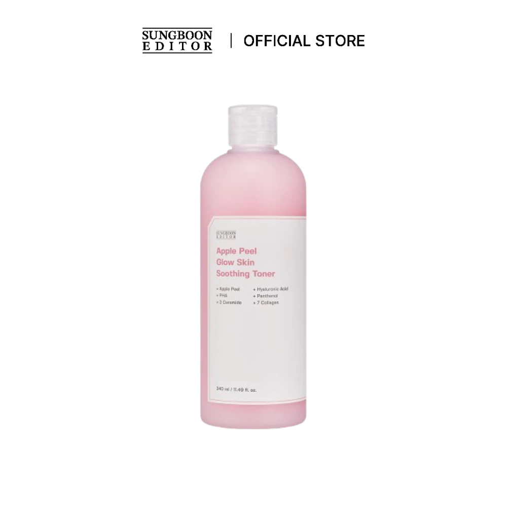 SUNGBOON EDITOR Apple Peel Glow Skin Soothing Toner 340ml
