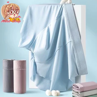 Anna shop บ็อกเซอร์ผู้ชายสีพื้น กางเกงในผู้ชายขาสั้น Boxer ผ้าบางเบา Size L-4XL สวมใส่สบาย ระบายอากาศ A3203